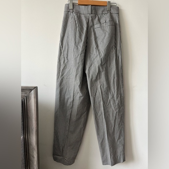 Gianni Versace Vintage Checkered Cotton Trousers (Size 44) - Picture 2 of 15